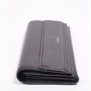 Givenchy Horizon Continental Flap Wallet, Black